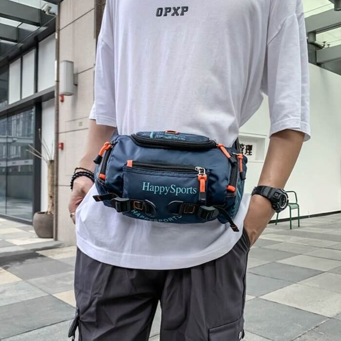 Wasserabweisende Herren Hüft- und Umhängetasche – Vielseitiger Reise- und Outdoor-Rucksack | Karnz