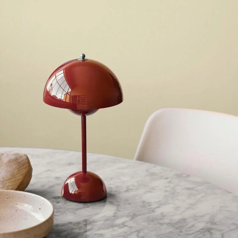 Drahtlose moderne Tischlampe - Einstellbare Helligkeit und wasserdichtes Design | Karnz