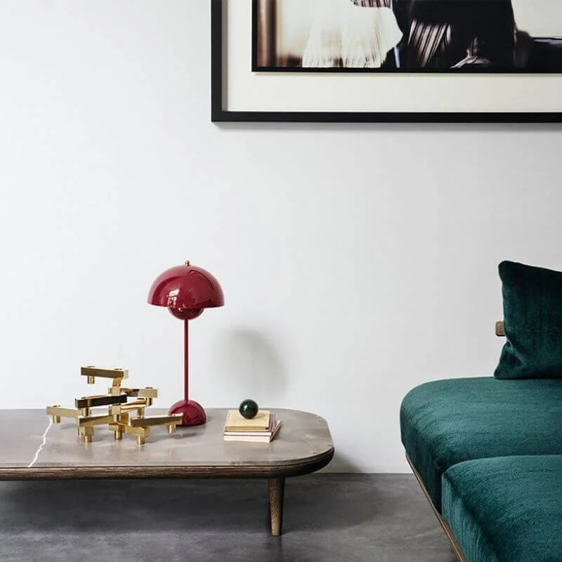 Drahtlose moderne Tischlampe - Einstellbare Helligkeit und wasserdichtes Design | Karnz