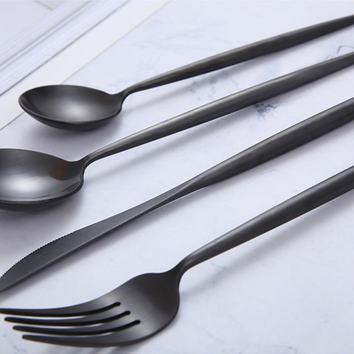 Modernes minimalistisches Besteckset