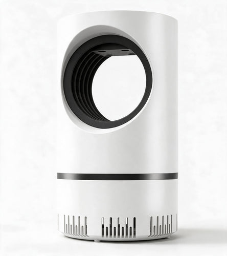 Karnz Mückenfalle – UV-Insektenfalle mit Ventilator, USB, chemiefrei, Weiß
