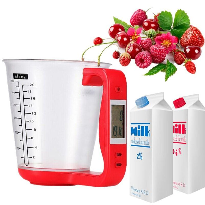 Messbecher mit LCD-Display | Karnz