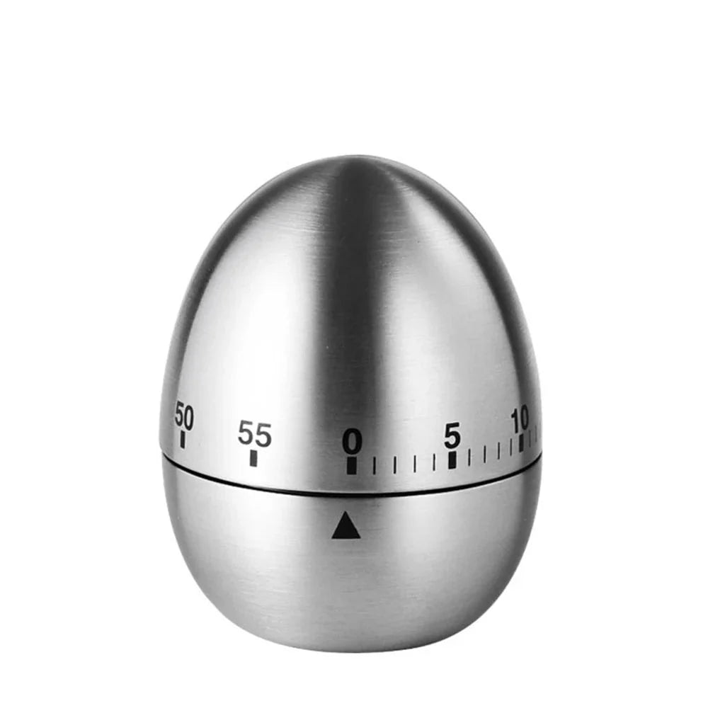 Mechanischer Küchentimer Aufzieh Edelstahl Süße Countdown-Uhr | Karnz