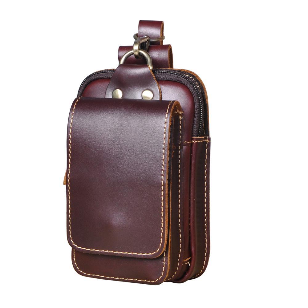 Hochwertige Herren-Bauchtasche aus Leder – Guardian Leather