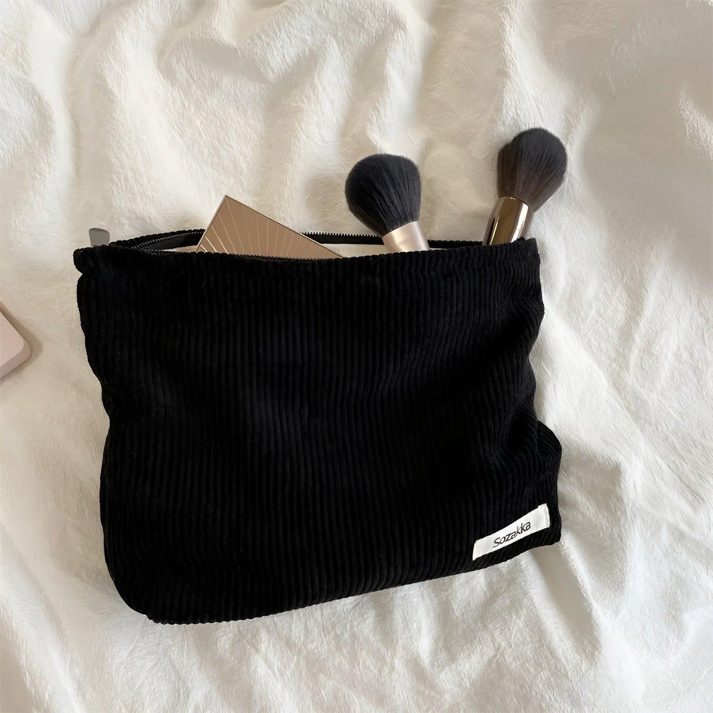 CorduroyGlam Tasche – Geräumige Kosmetiktasche aus Cord