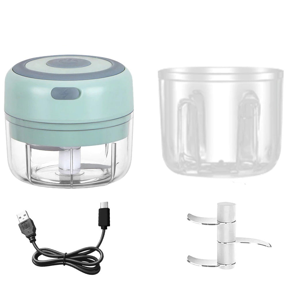 Mini Elektrische Knoblauch USB-Ladung Ingwer Stampfer Zerkleinerer Maschine | Karnz