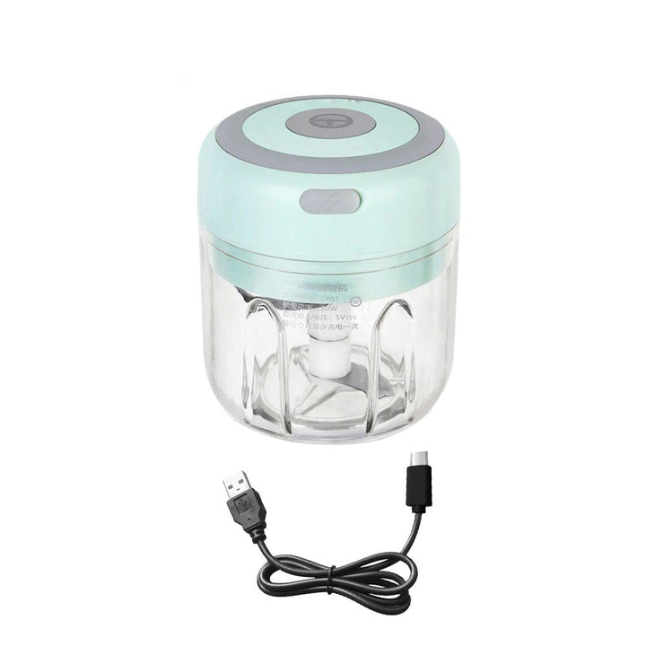 Mini Elektrische Knoblauch USB-Ladung Ingwer Stampfer Zerkleinerer Maschine | Karnz