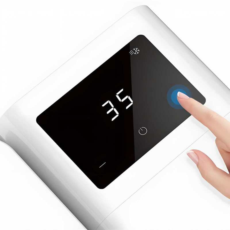 MicroCool Mini Klimaanlage Tragbarer Verdunstungsschwamm-Kühler mit 1000ml Wassertank | Karnz