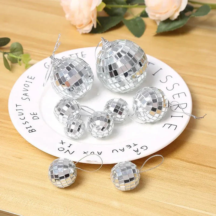 Mini rotierende spiegelnde Glaskugel-Disco-Kugeln für Partys | Karnz