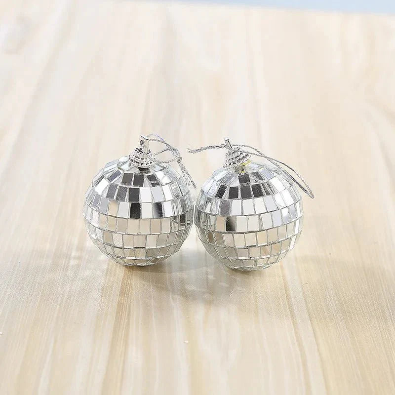 Mini rotierende spiegelnde Glaskugel-Disco-Kugeln für Partys | Karnz