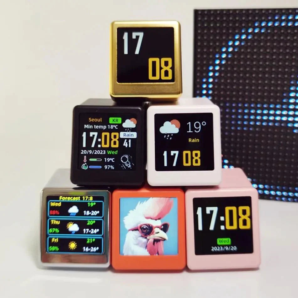 Mini Smart WIFI Multifunktionsuhr in stilvollem Kunststoff | Karnz