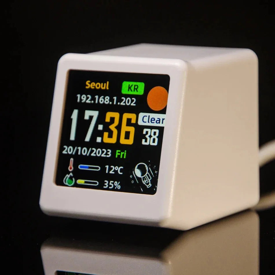Mini Smart WIFI Multifunktionsuhr in stilvollem Kunststoff | Karnz