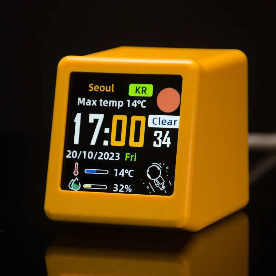Mini Smart WIFI Multifunktionsuhr in stilvollem Kunststoff | Karnz