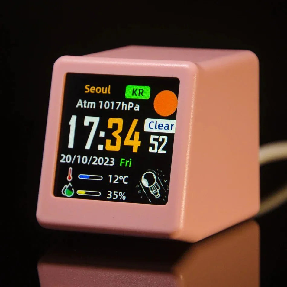Mini Smart WIFI Multifunktionsuhr in stilvollem Kunststoff | Karnz