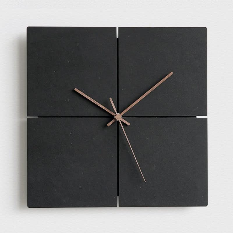Geräuschlose, moderne Wanduhr – 30 cm (12 Zoll) dekoratives MDF-Design