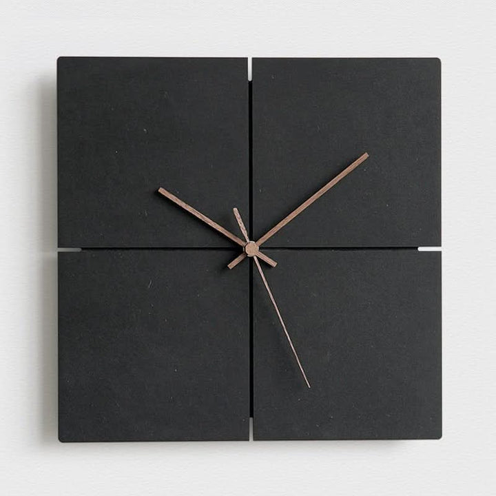 Geräuschlose, moderne Wanduhr – 30 cm (12 Zoll) dekoratives MDF-Design