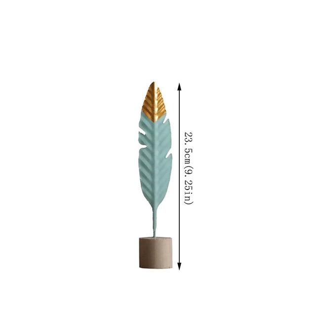 Moderne Feder Holz Einfache Miniatur Dekoration | Karnz
