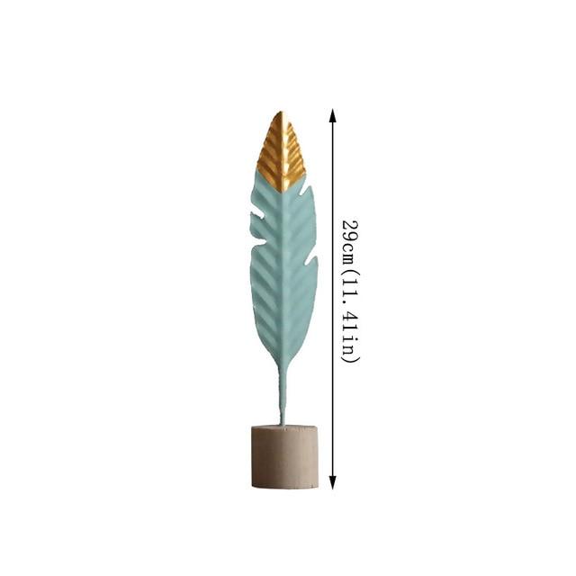 Moderne Feder Holz Einfache Miniatur Dekoration | Karnz