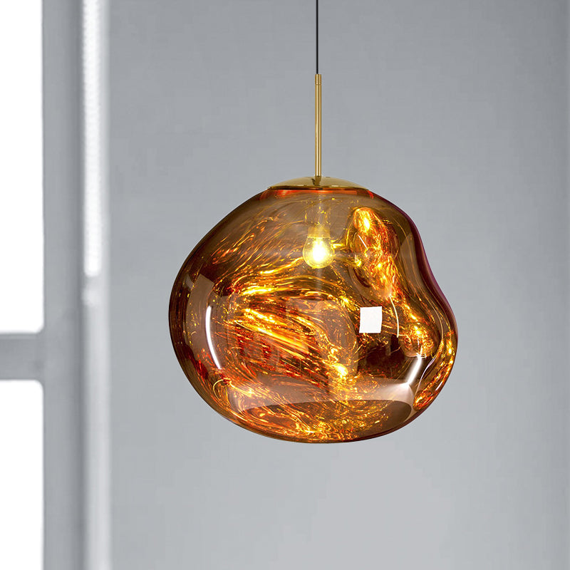 Moderne Glasdeckenleuchte - LunaLux