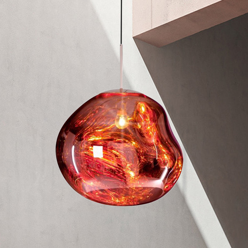 Moderne Glasdeckenleuchte - LunaLux