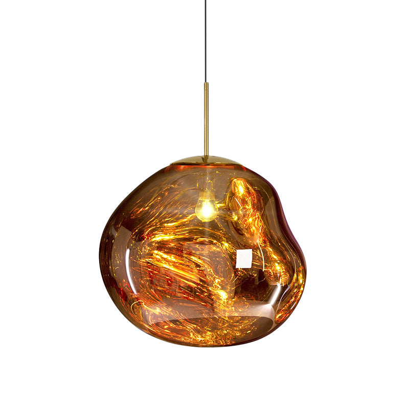 Moderne Glasdeckenleuchte - LunaLux