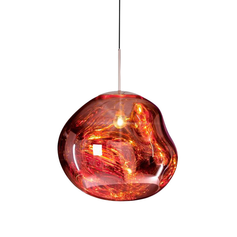 Moderne Glasdeckenleuchte - LunaLux