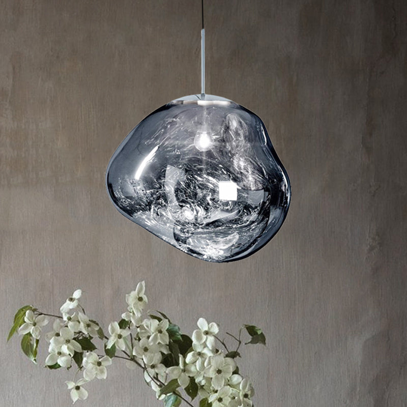 Moderne Glasdeckenleuchte - LunaLux