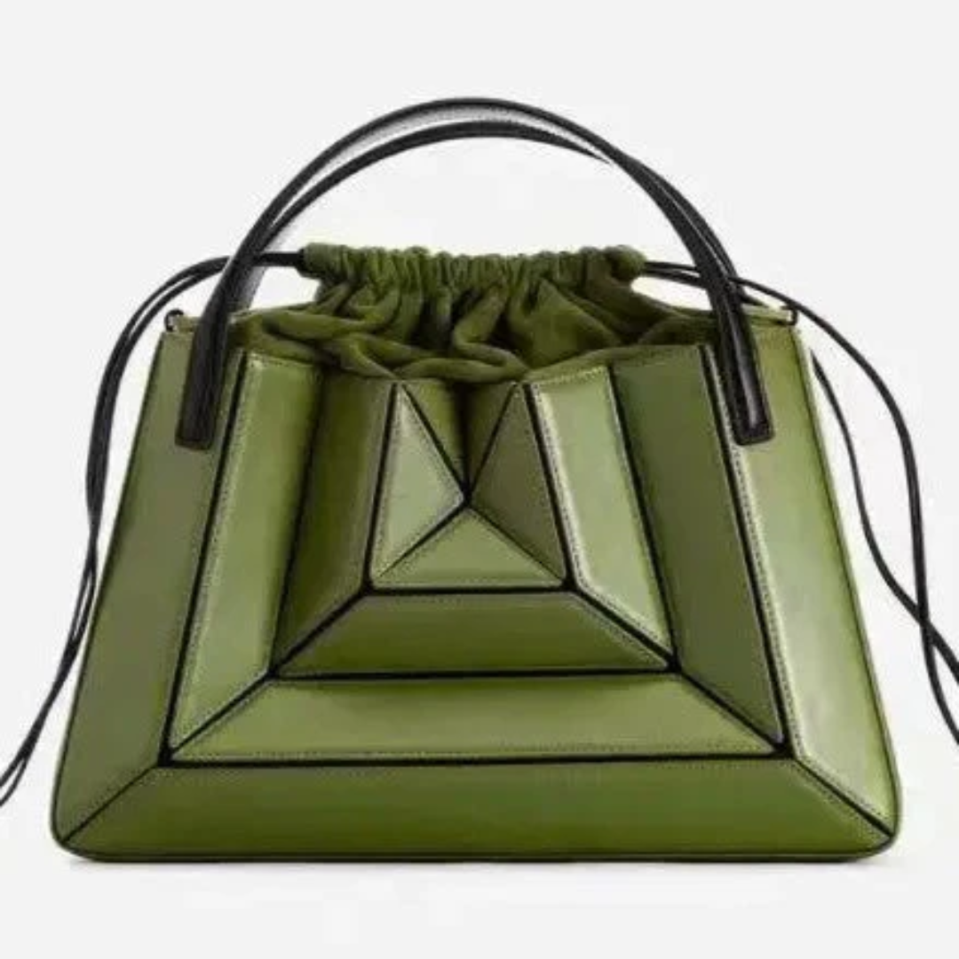 Moderne Handtasche mit geometrischem Design – GeoChic