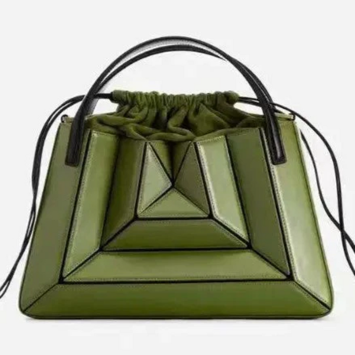 Moderne Handtasche mit geometrischem Design – GeoChic