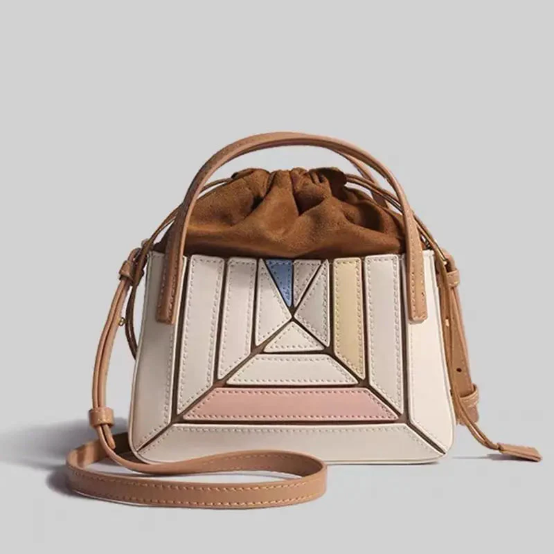 Moderne Handtasche mit geometrischem Design – GeoChic