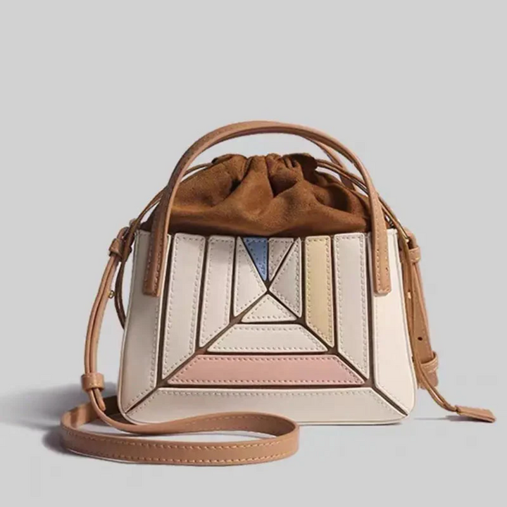 Moderne Handtasche mit geometrischem Design – GeoChic