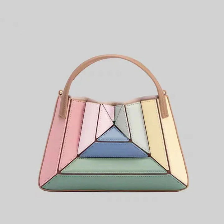 Moderne Handtasche mit geometrischem Design – GeoChic