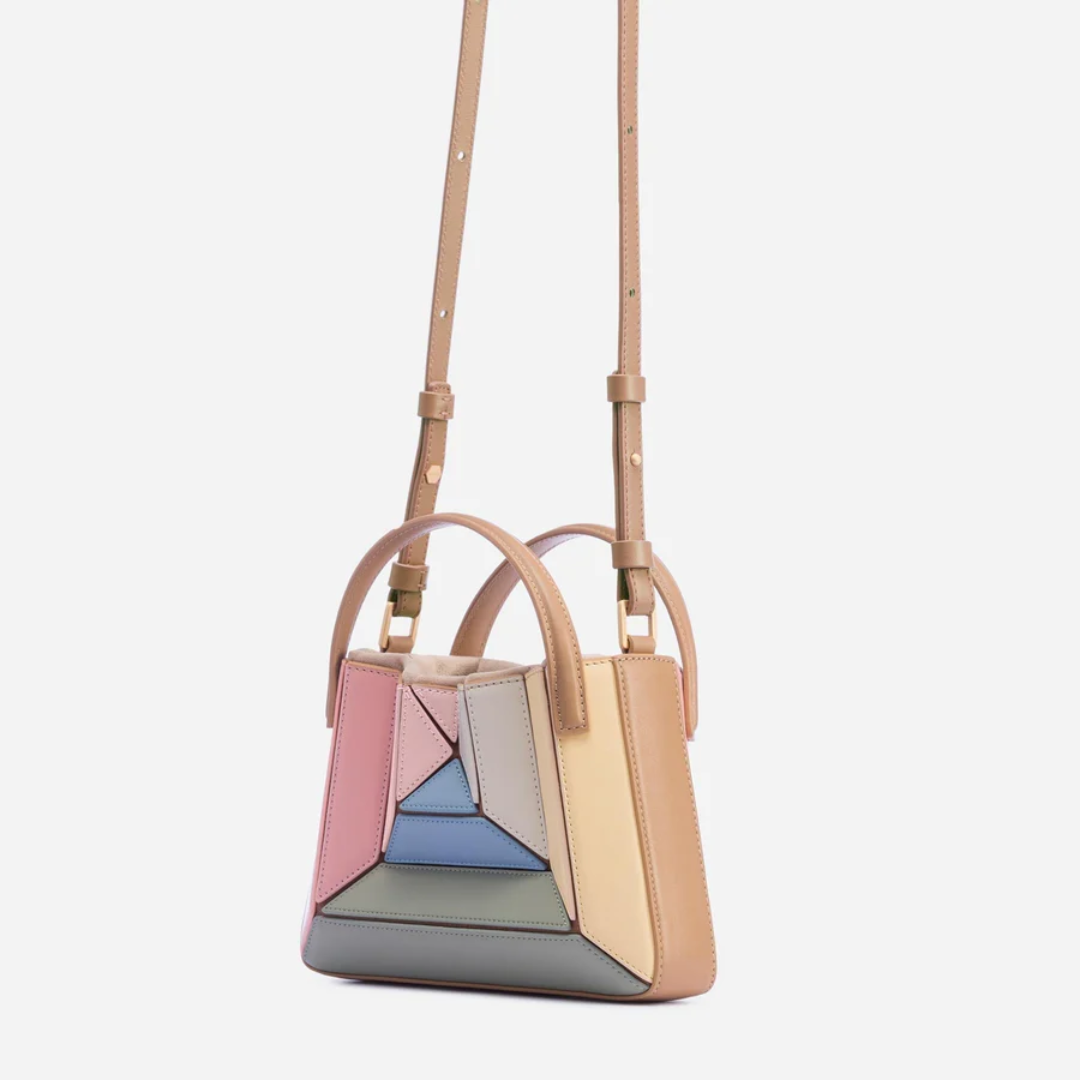 Moderne Handtasche mit geometrischem Design – GeoChic