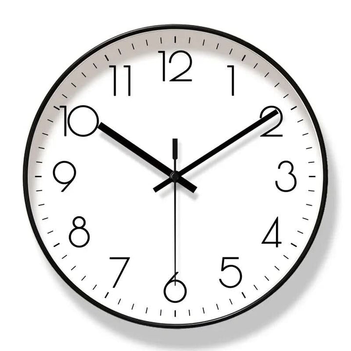 MINUTUM – Minimalistische Wanduhr im skandinavischen Stil mit geräuschlosem Quarzwerk