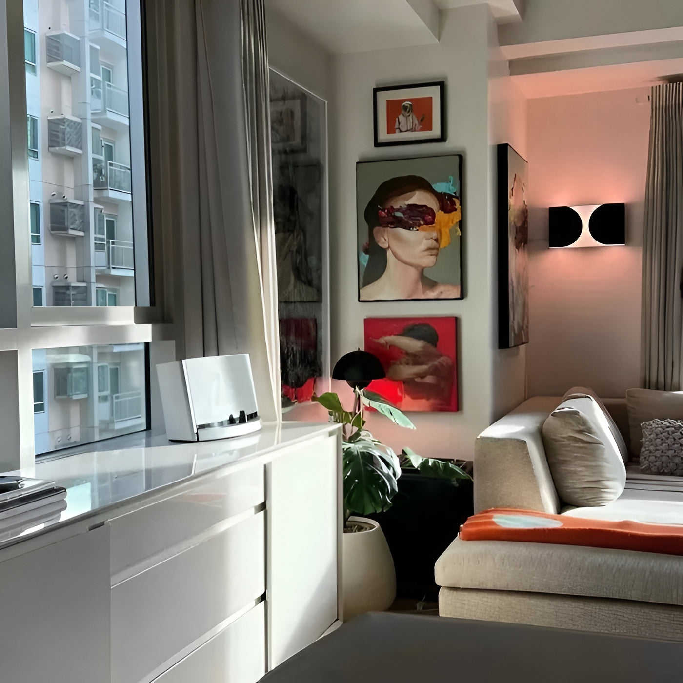 LuminaSquare Wandleuchte - modernes Design und stimmungsvolles Licht | Karnz