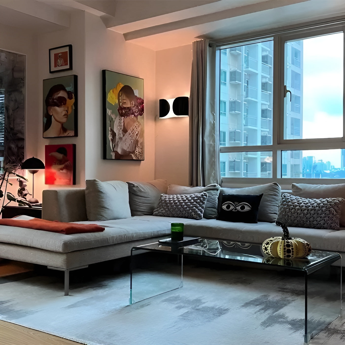 LuminaSquare Wandleuchte - modernes Design und stimmungsvolles Licht | Karnz