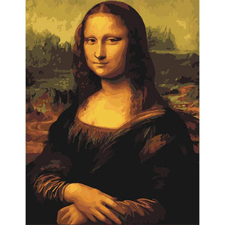 Mona Lisa - Van-Go Ausmalset nach Zahlen | Karnz