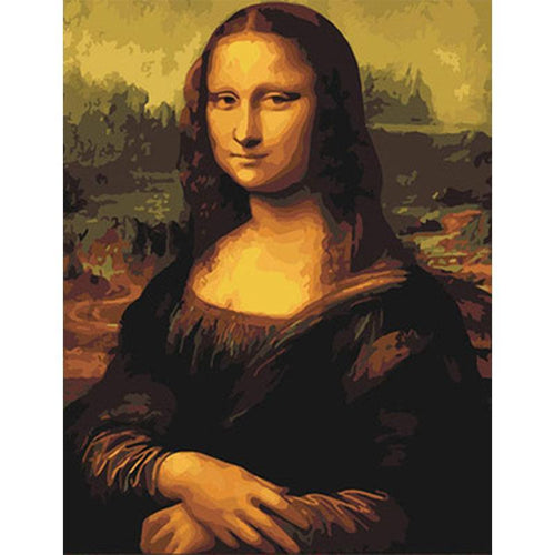 Mona Lisa - Van-Go Ausmalset nach Zahlen | Karnz
