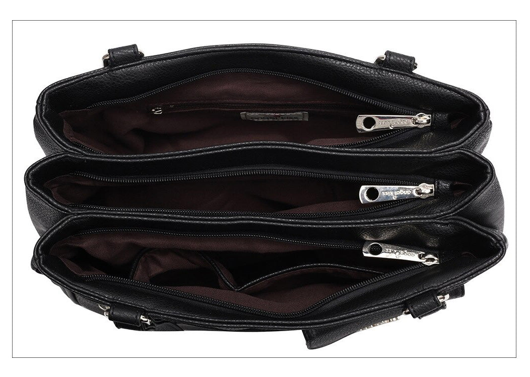 Multi-Fachfach Frauen Schulter- und Umhängetasche – FlexiCarry | Karnz