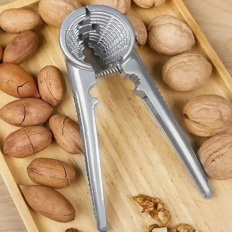 Multi-Funktions-Aluminium-Nussknacker Walnuss Kastanie Haselnuss Schaler | Karnz