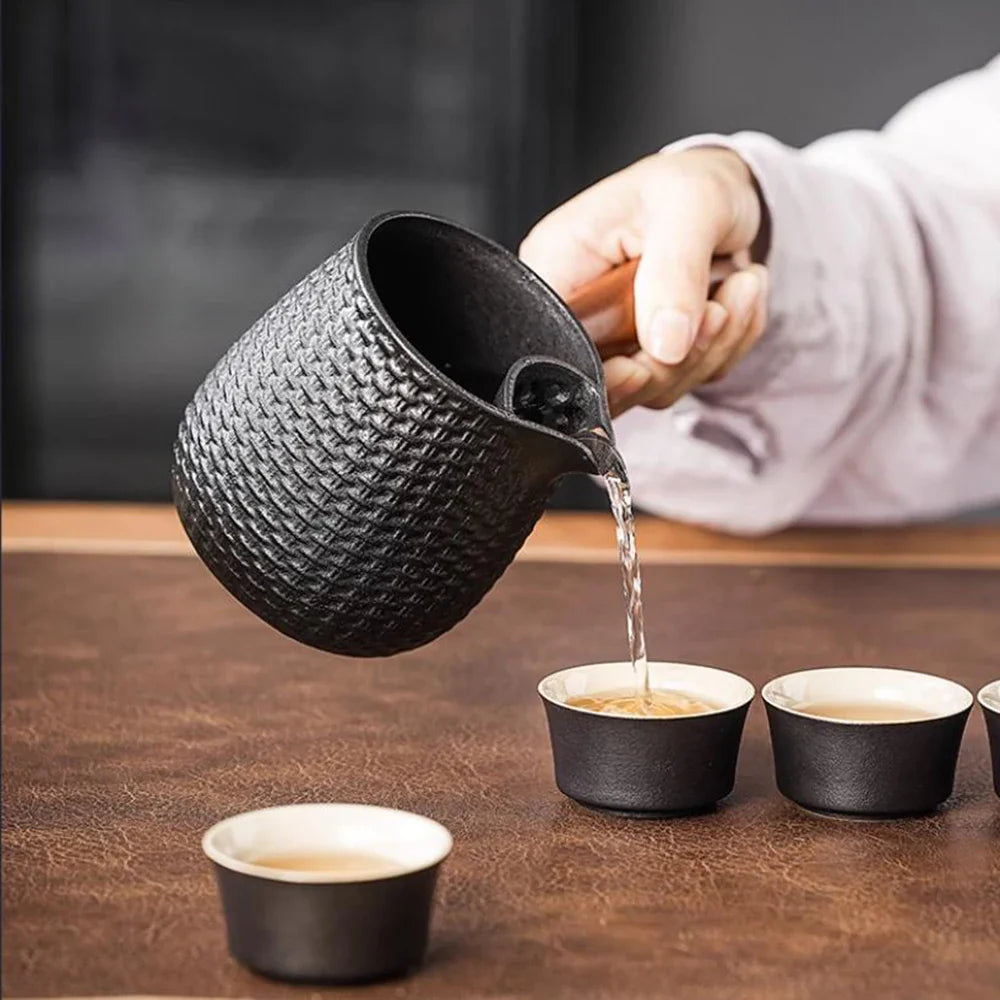 Multifunktionale Teekanne im japanischen Stil Gusseisen Teekanne Küchenkanne | Karnz