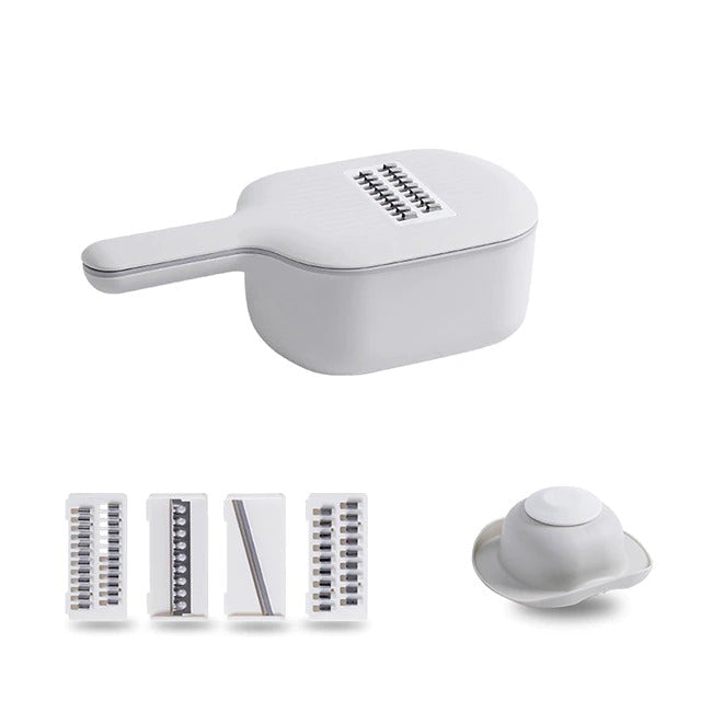Multifunktionale Mandoline Schneider Cutter Reibe Raspeln mit Sieb | Karnz