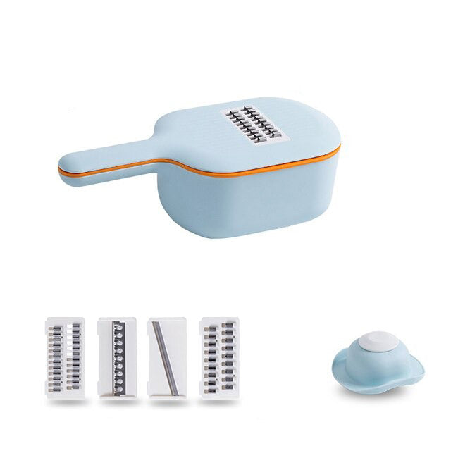 Multifunktionale Mandoline Schneider Cutter Reibe Raspeln mit Sieb | Karnz