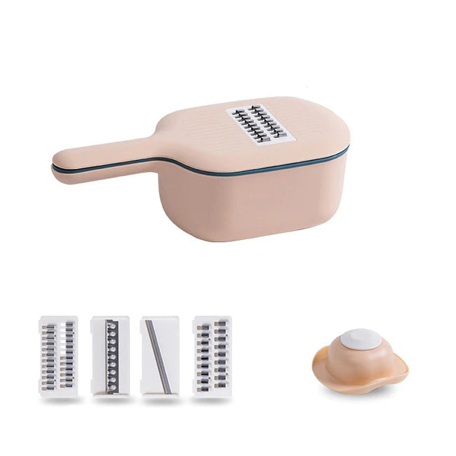 Multifunktionale Mandoline Schneider Cutter Reibe Raspeln mit Sieb | Karnz