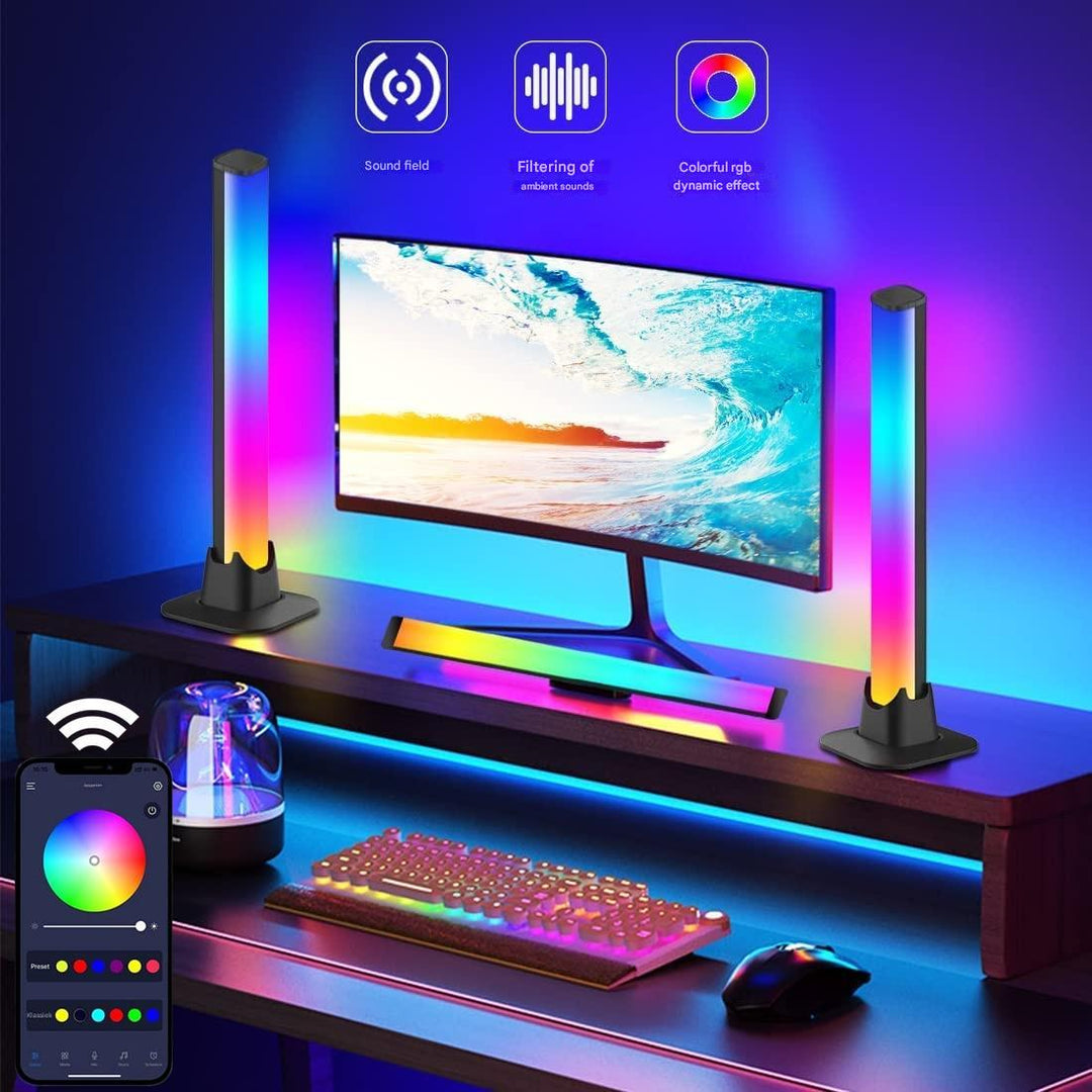 Musiksynchronisierte LED-Lichtleisten – LumiRhythm