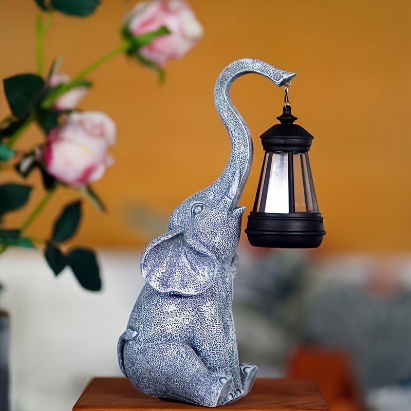 Atmosphärische Solarleuchte für den Garten - Elephant Glow | Karnz