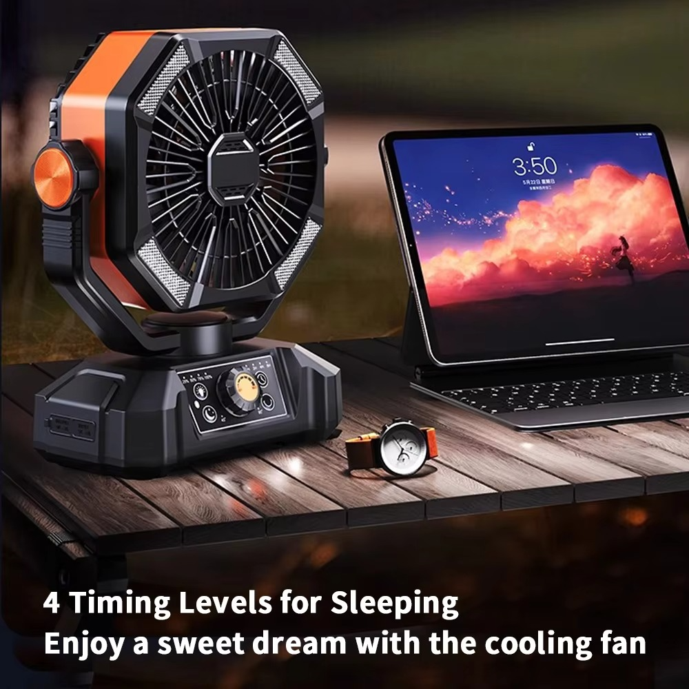 Tragbarer Camping-Kühlventilator | Karnz