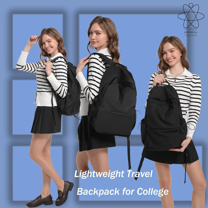 Leichtgewicht Wasserabweisender Laptop- und Reise-Rucksack mit organisierten Fächern | Karnz