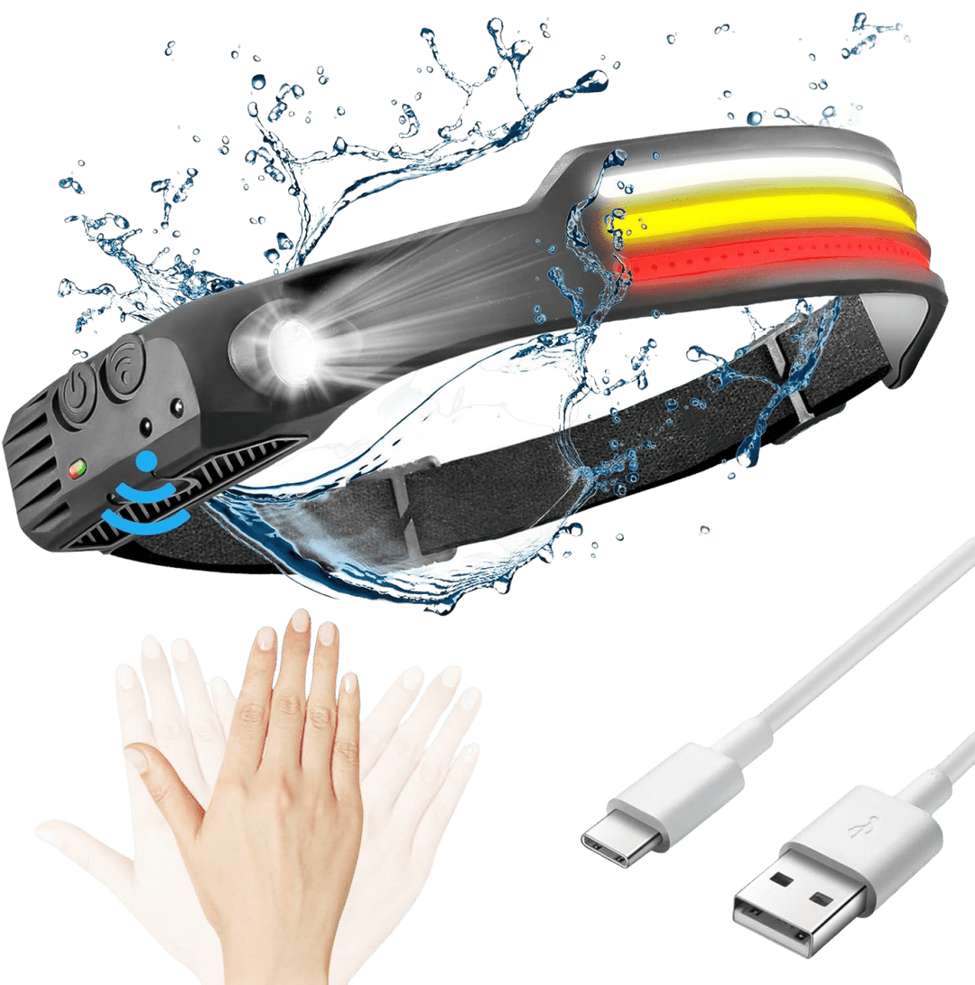 NightRunner Pro – 1500 Lumen für Laufen und Wandern
