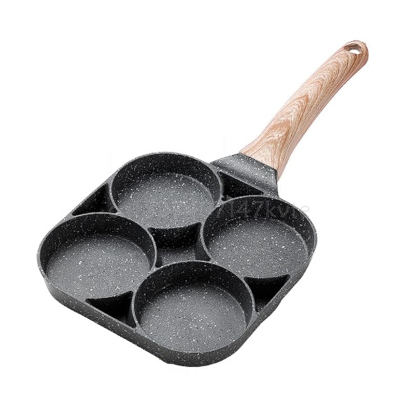 Antihaftbeschichtete 4-Eier-Pfanne